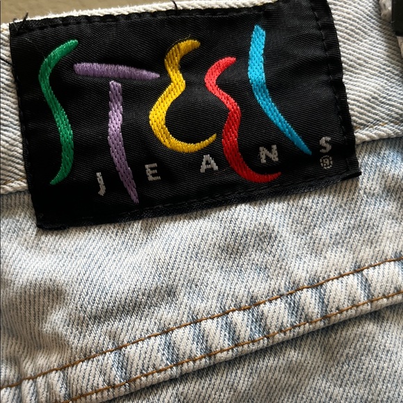 VINTAGE Steel | Women's Straight Leg Jeans - Light Blue - Picture 4 of 7